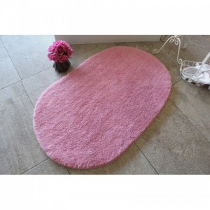 Colors of Oval Oval Pink fürdőszobaszőnyeg 60 x 100 cm