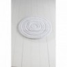 Round White fürdőszobaszőnyeg 90 cm
