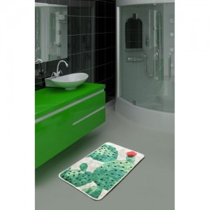 Green fürdőszobaszőnyeg 40 x 60 cm