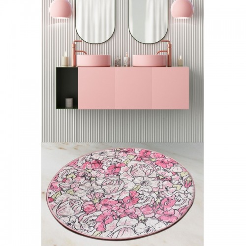 Rosa Pink fürdőszobaszőnyeg 100 cm