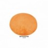 Colors of Oval cap Orange fürdőszobaszőnyeg 90 cm