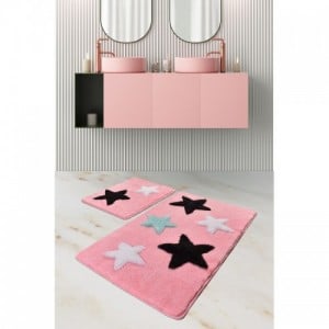 All Star Candy Pink fürdőszobaszőnyeg 2 darabos szett