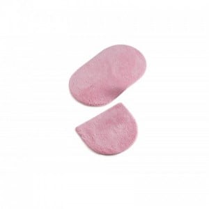 Color of Oval Candy Pink fürdőszobaszőnyeg 2 darabos szett
