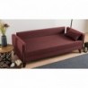 Bella Sofa vörös háromszemélyes kanapé