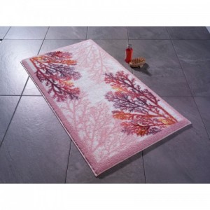 Coral Pink fürdőszobaszőnyeg 80 x 140 cm