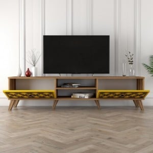 Class dió-sárga tv állvány 180 x 35 x 44 cm