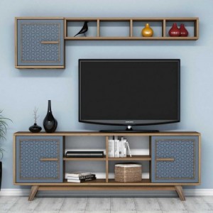 Ayla dió-kék tv szekrény