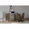 Handy dió-fehér íróasztal 124 x 75 x 43,6 cm