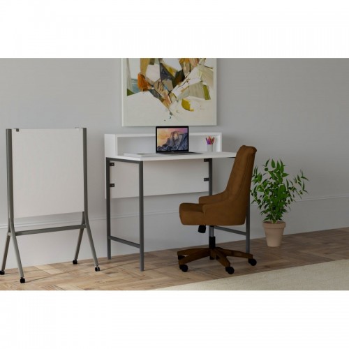 Uso fehér-fekete íróasztal 90 x 90,8 x 50 cm