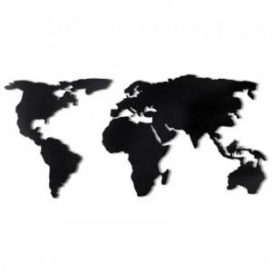 World Map XL fém fali dekoráció