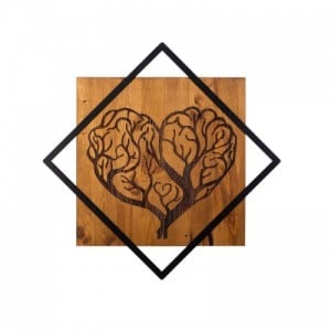 Tree Heart fa fali dekoráció