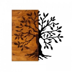 Agac fa fali dekoráció