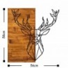 Deer1 fa fali dekoráció