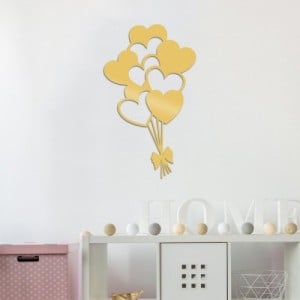 Balloons fém fali dekoráció