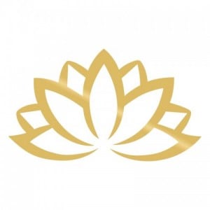 Lotus Flower 2 fém fali dekoráció