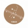 Virgo Horoscope fém fali dekoráció