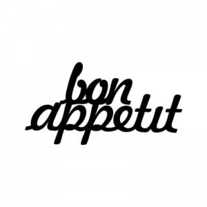 Bon Appetit 1 fém fali dekoráció