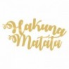 Hakuna Matata fém fali dekoráció