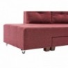 Manama Bed Bal piros sarok kanapéágy