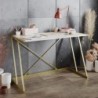 Anemon fehér-arany íróasztal 120 x 75 x 60 cm