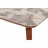 Tina szürke-fehér-dió dohányzóasztal 100 x 41 x 60 cm