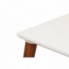 Base fehér-dió egymásba rakható asztal