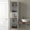 Asma fehér fürdőszoba szekrény 35 x 29 x 140 cm