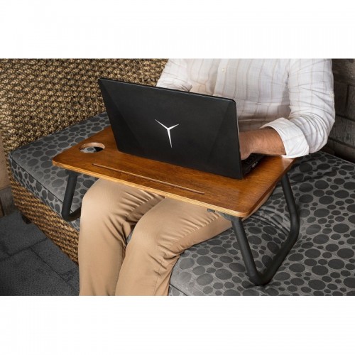 Laptop Sehpa dió-fekete laptop tartó állvány 60 x 45 x 20 cm