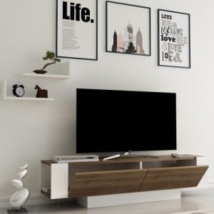 Matera dió-fehér tv állvány 150 x 41 x 31 cm