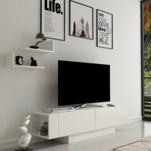 Matera fehér tv állvány 150 x 41 x 31 cm