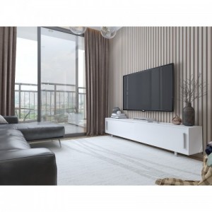 Nehi fehér tv állvány 180 x 40 x 35 cm