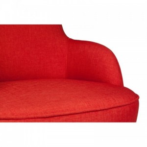 Folly Island csempe vörös füles fotel