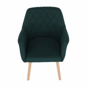 Fotel, smaragd színű|bükk, EKIN