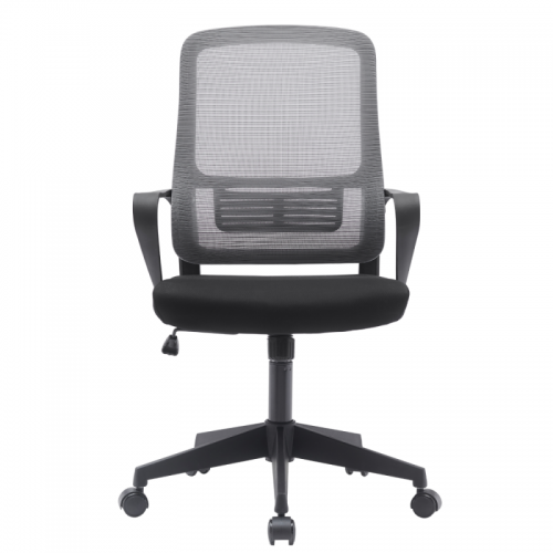 Irodai szék, szürke|fekete, SALOMO TYP 3