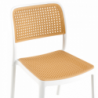 Rakásolható szék, fehér|bézs, RAVID TYP 1