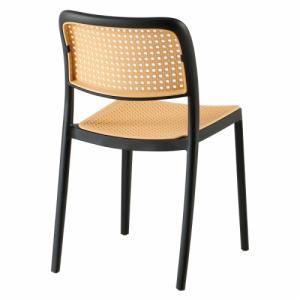 Rakásolható szék, fekete|bézs, RAVID TYP 1