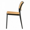 Rakásolható szék, fekete|bézs, RAVID TYP 1