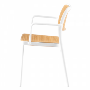 Rakásolható szék, fehér|bézs, RAVID TYP 2