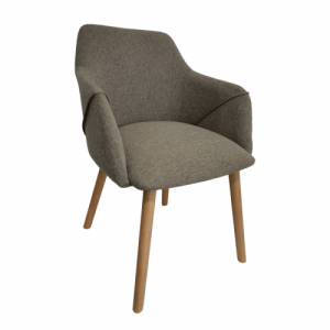 Design szék, barna|bükk, PETRUS