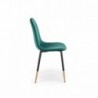 K379 szék, szín: sötétzöld