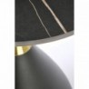 SCALITA dohányzóasztal, fekete márvány | fekete | arany
