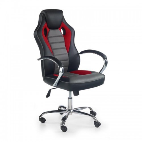 SCROLL executive o.chair, szín: fekete | piros | szürke