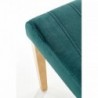 DIEGO 3 szék, szín: steppelt bársony csíkos - MONOLITH 37