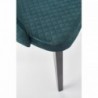 TOLEDO 3 szék, szín: steppelt bársony Karo 4 - MONOLITH 37