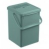 ROTHO Műanyag konyhai komposztáló vödör, 9L - zöld