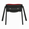 Irodai szék, piros, ISO NEW C16