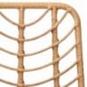 2 db bárszék polietilén rattan és acél 45 x 56 x 103,5 cm