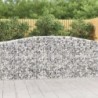 Íves horganyzott vas gabion kosár 400x50x100|120 cm