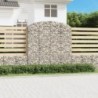 Íves horganyzott vas gabion kosár 200x30x200|220 cm