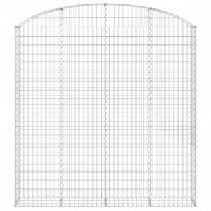 Íves horganyzott vas gabion kosár 200x30x200|220 cm